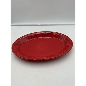 Fiesta Fiestaware Large Oval Serving Platter Scarlet 13 5/8” by 9 1/2"  HLC